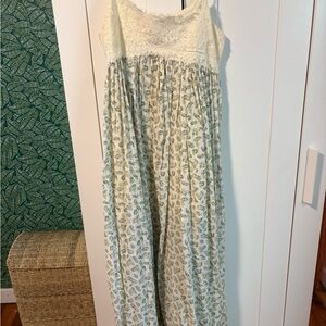 In Bloom Cream Floral Dress